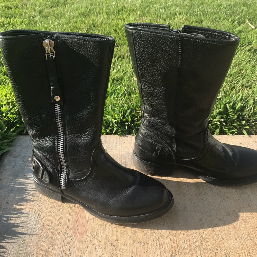 Harley Davidson Leather Riding Boots